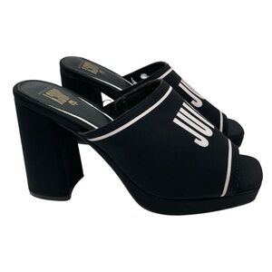 Juicy Couture J-Girly Neoprene Platform Mules